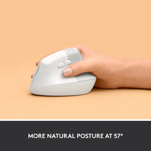 Mouse Ergonómico Vertical Logitech Lift, Bluetooth, Wireless