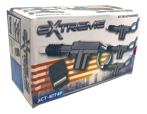 Kit De 4 Actuadores Extreme Act-kit4p Universal