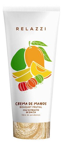  Crema De Manos Nutritiva Relazzi Bouquet Frutal 100g