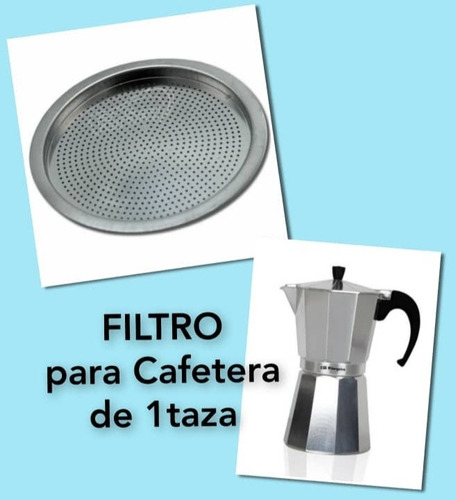 Filtro Para Cafetera Tipo Italiana De 1 Taza