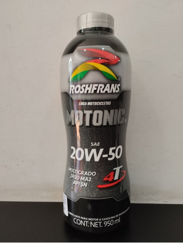 Aceite De Moto 4t 20w50 Mineral Roshfrans Somos Tienda