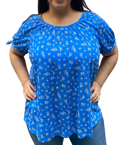 Blusa Paisana Talles Grandes Importada Anaandi