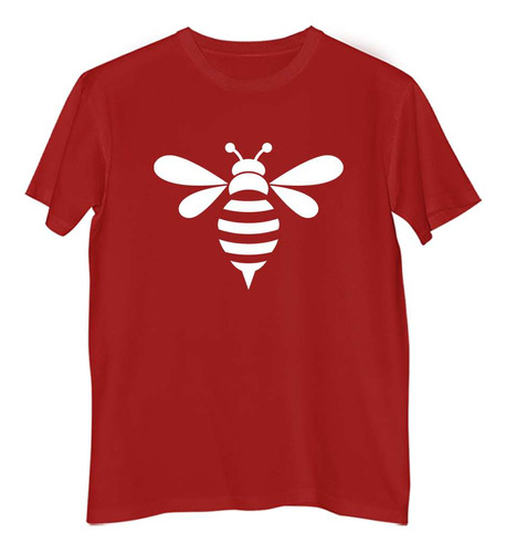 Remera Niño Color  Abeja Logo Minimalista Diseño Ala Bee M2