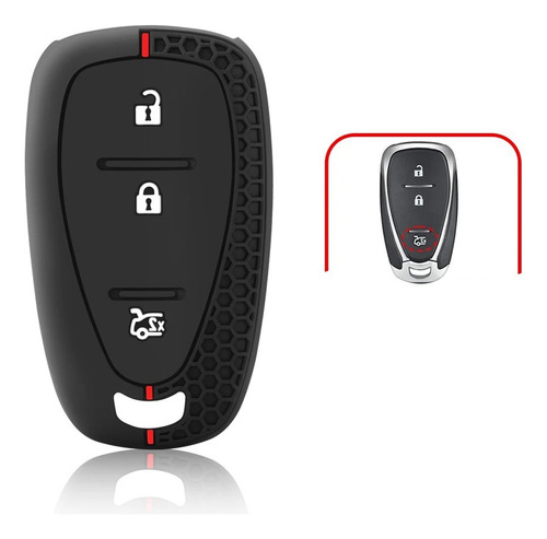 Capa Para Chave De Presença Chevrolet Onix Plus | Silicone