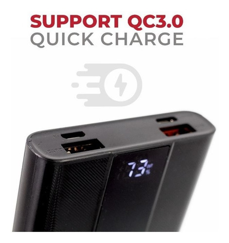 Imagen 2 de 5 de Cargador Portatil Rapido Compatible Con Samsung A51 A31 A71