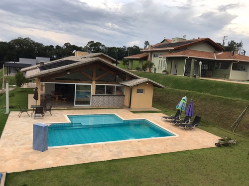 Imagem 8 de 12 de Condominio Ibiuna 1.080 Linda Casa, Piscina E Área Gourmet!