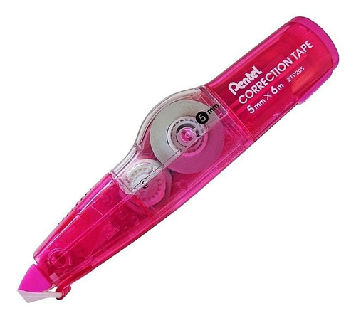Kit 2 Fita Corretiva Escolar Pentel (5mmx6m) + Refil