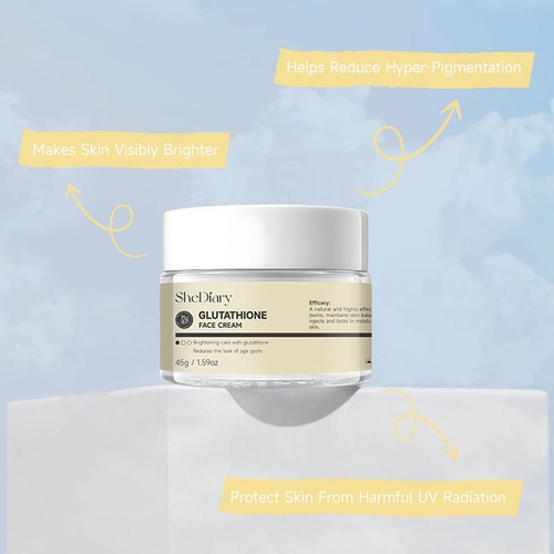 Creme Facial Hidratante De Glutationa Hidratante E Calmante