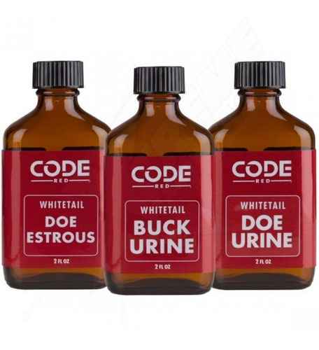 Esencia Atrayente Venados Code Red 2oz Paq. 3 Xchws C