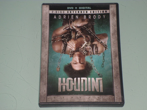 Houdini-miniserie-adrien Brody-2 Dvd's+dig Edicion Extendida