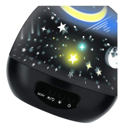 Luz De Noche Multifuncional Estrella Proyector Lámpara