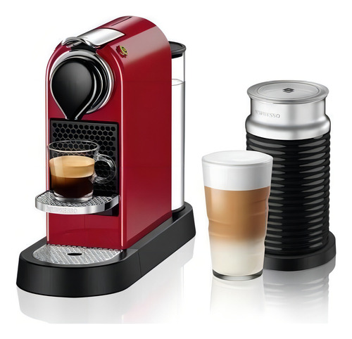 Máquina De Café Nespresso Combo Citiz Vermelha A3nc113