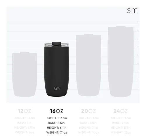 Termo Simple Modern Voyager Insulated Mug Voyager Travel Mug -abedul De Almendra