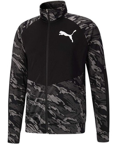 Puma Chaqueta Deportiva Contrast Jacket 2.0 Camo/black