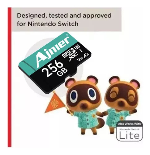 Tarjeta De Memoria Para Nintendo Switch 256gb Y6