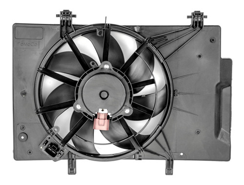 Imagen 2 de 7 de Motor Y Ventilador Con Deflector Ford Ecosport 12/17