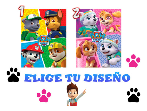 35 Dulceros Genericas Paw Patrol Recuerdos Fiestas