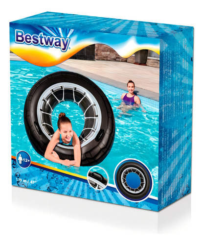 Flotador Piscina Aro Bestway Llanta Neumatico Unisex 36102