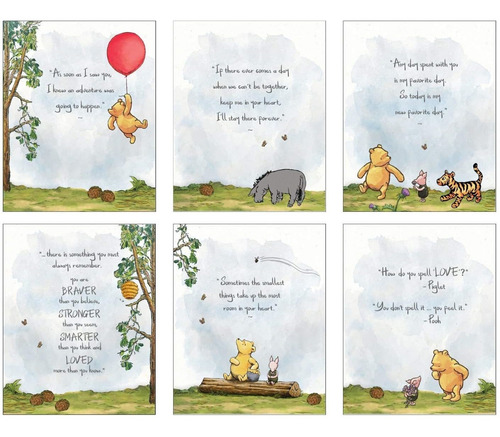 Winnie The Pooh Baby Shower Decorations, Gift Prints  S...