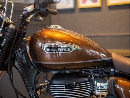 Imagen 13 de 25 de Royal Enfield Meteor 350 Supernova Brown Reserva Hoy
