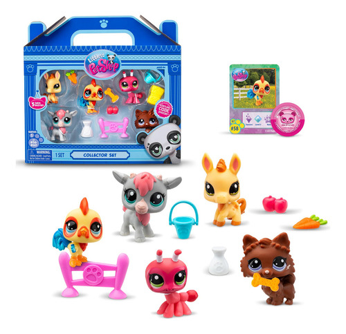 Set De Coleccionista Toy Littlest Pet Shop Farm Besties Gen
