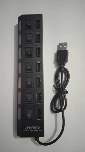 Cable Hub , 7 Puertos Usb , Nuevo