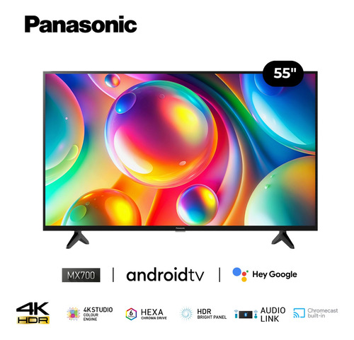 Tv Panasonic 55 Led 4k Uhd Android Tv 55mx700p