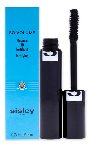 Máscara Sisley So Volume 1 Deep Black Para Mujer, 8 Ml