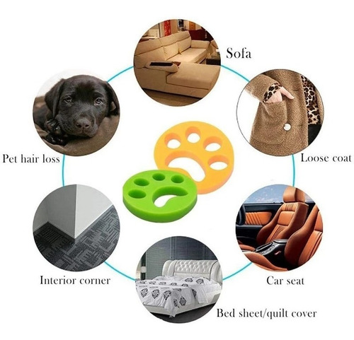 Imagen 6 de 8 de Eliminador De Pelusa Para Recoger Pelo De Mascotas Para Máqu