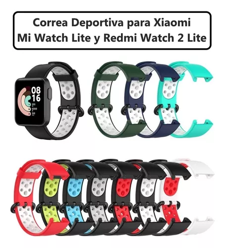 Correa de silicona de impresión para Xiaomi Mi Watch Lite versión Global  Smart Watch reemplazo pulsera deportiva pulsera para Redmi correa de reloj