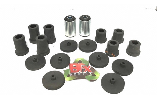 Kit Buchas Do Feixe De Mola Traseiro/anti Ruido Hilux Antiga