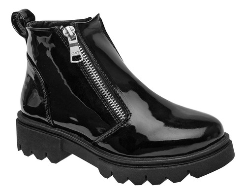 Bota De Niña Garabatos Negro 104-481