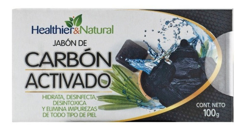 Jabon De Carbon Activado H & Natural