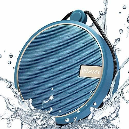 Insmy C12 Ipx7 Waterproof Shower Bluetooth Speaker, 3fz9x