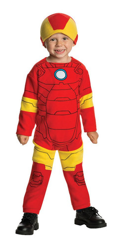 Disfraz Para Niño Talla 2t-4t Iron Man Halloween