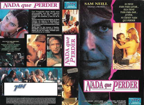 Nada Que Perder Vhs Sam Neill Zoe Carides 1990