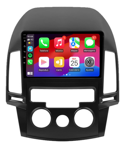 Central Multimidia I30 08/12 9p Android 14 Carplay 4gb 64gb