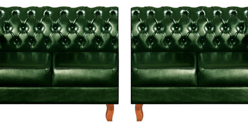 Sofá Dom Pedro Chesterfield Modulado 4 Lugares Cc