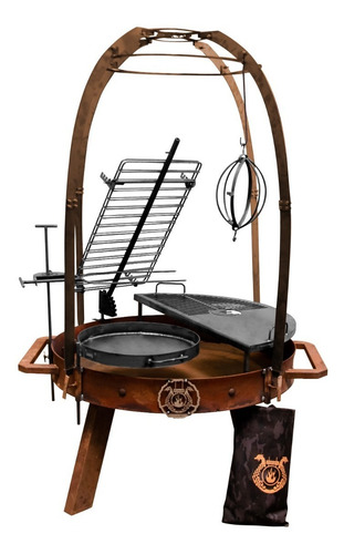 Fuegosjl Jaula Láser Desmontable Para Asador De Pie