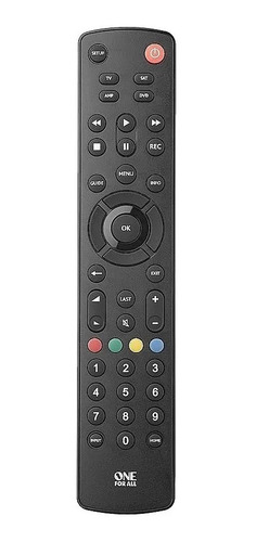 Imagen 2 de 3 de Control Remoto Universal 4 En 1 Tvs One For All Urc 1249
