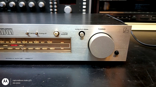 Precioso Sintonizador Am Fm Luxman T-4 Un Caño!! Hbaudio (Usado)
