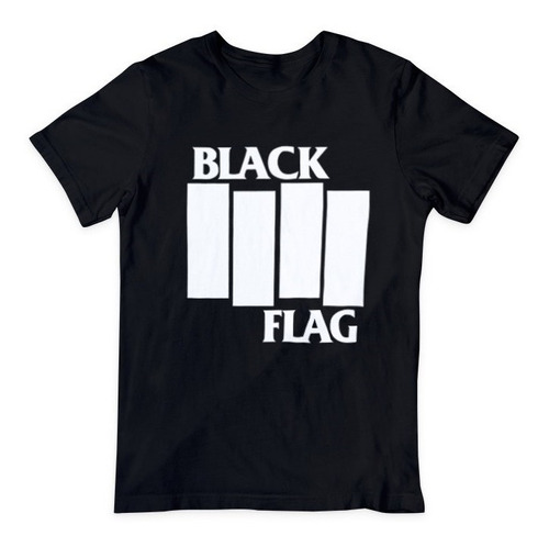 Polera Estampado Black Flag