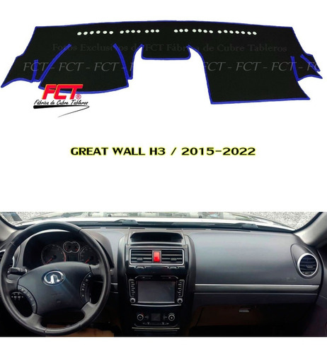 Cubre Tablero/ Great Wall H3 / 2015 2016 2017 2018 2019 2021