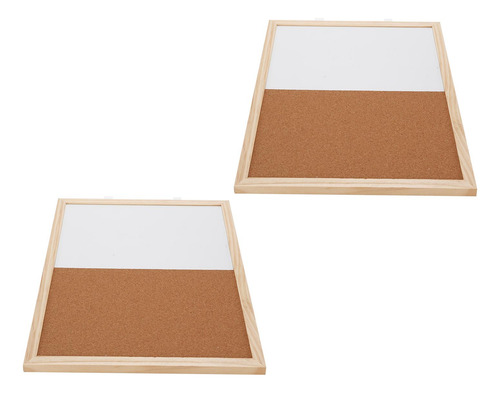 Pizarra Blanca, 2 Unidades, Combinación De Pizarra De Borrad