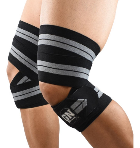 Knee Wraps Vendas Para Rodilla Calidad Premium Crossfit Gym 