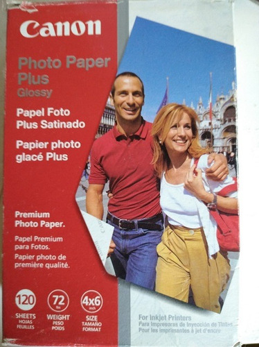 Imagen 1 de 1 de Papel Fotografico Canon