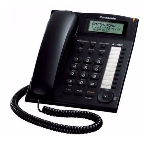 Teléfono Alámbrico Panasonic Kx-t7716x Con Identificador