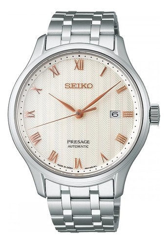 Seiko Presage Mens Japanese Zen Garden 'sakura Daytime' Auto