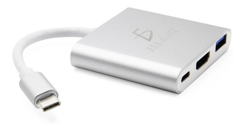Adaptador Usb Tipo C 3 En 1 Hdmi 4k, Usb 3.1 , Type C, Wi134