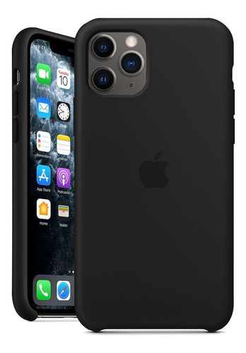 Funda Protector Silicona Simil iPhone 11 Pro Max- Otec